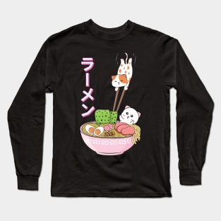 Ramen Noodle Bath Long Sleeve T-Shirt